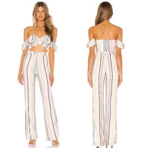 MAJORELLE Memphis Jumpsuit in Stripe Multi
